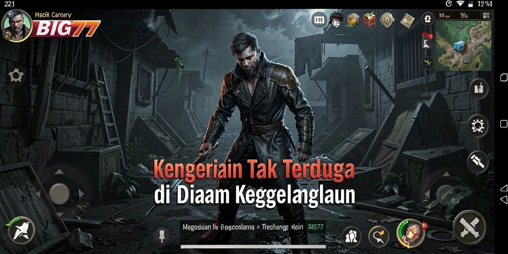 Gameplay menegangkan dengan suasana horor yang mencekam.