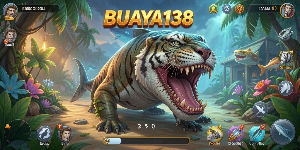 Tampilan gameplay BUAYA138 yang menantang dan menarik.