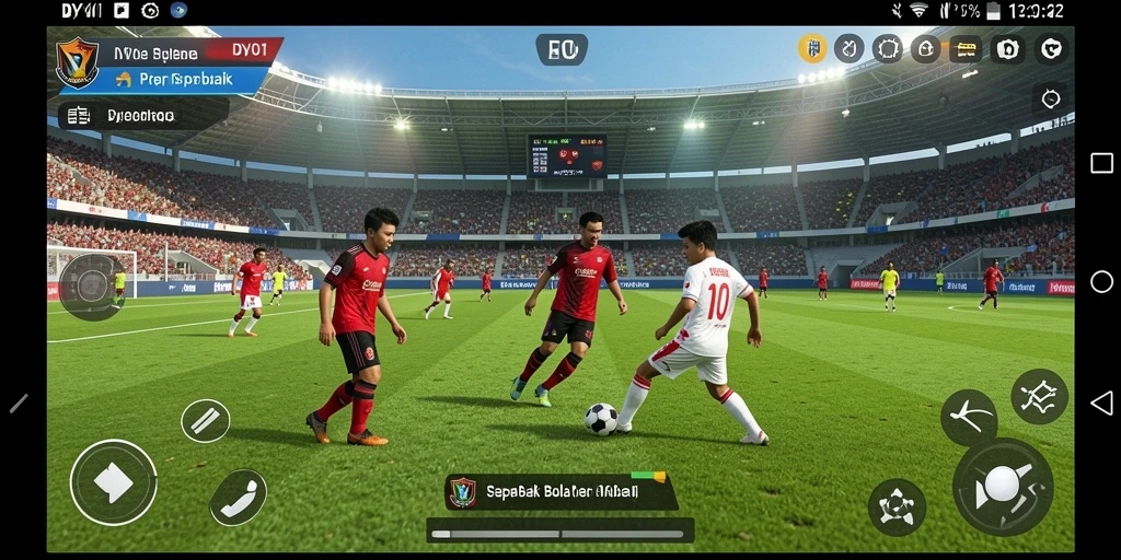 Tampilan gameplay DY01 yang menarik dan penuh aksi di lapangan.
