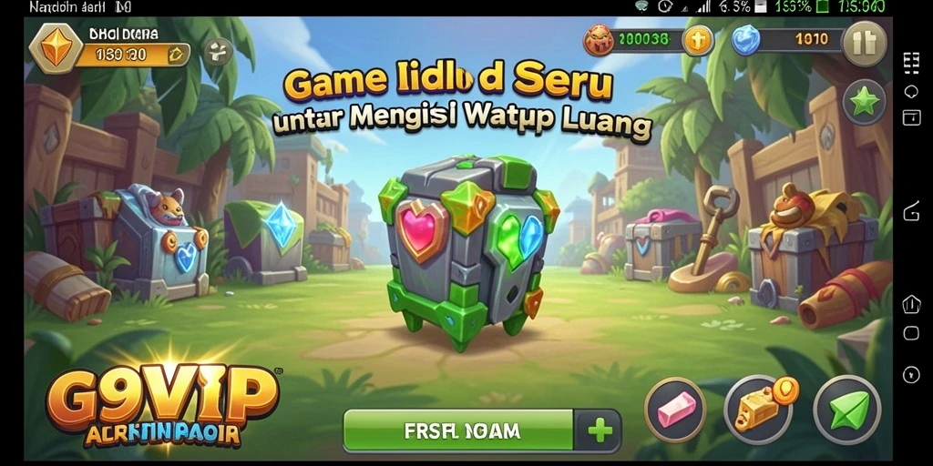 Tampilan gameplay G9VIP yang menarik dan seru.