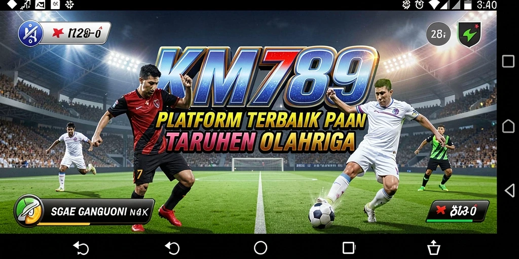 Tangkapan layar menunjukkan gameplay Sportsbook yang menarik dan interaktif.