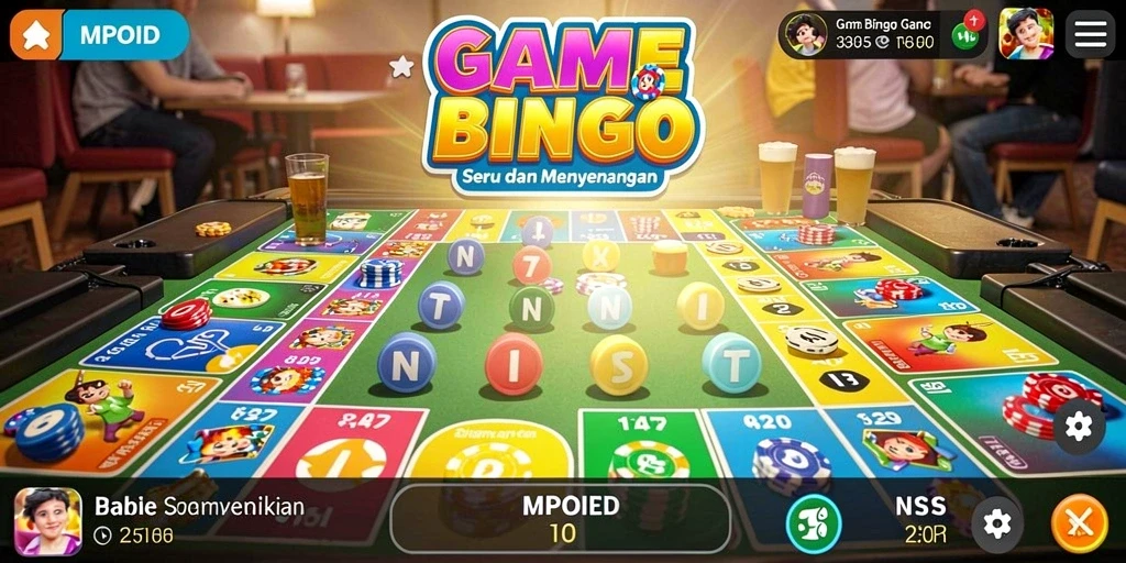 Screenshot gameplay Bingo MPOID yang menarik dan interaktif.