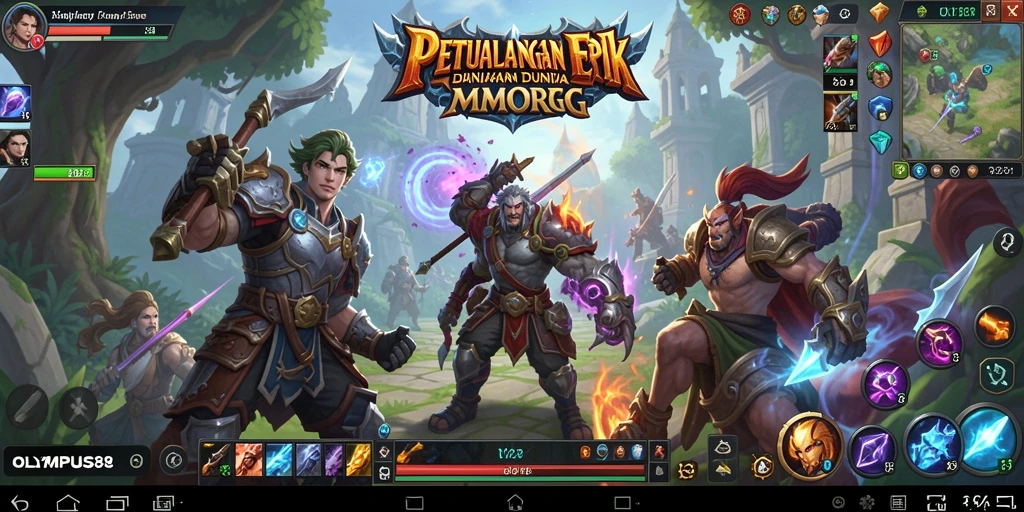 Gameplay OLYMPUS88 yang mendebarkan dalam dunia fantasi.
