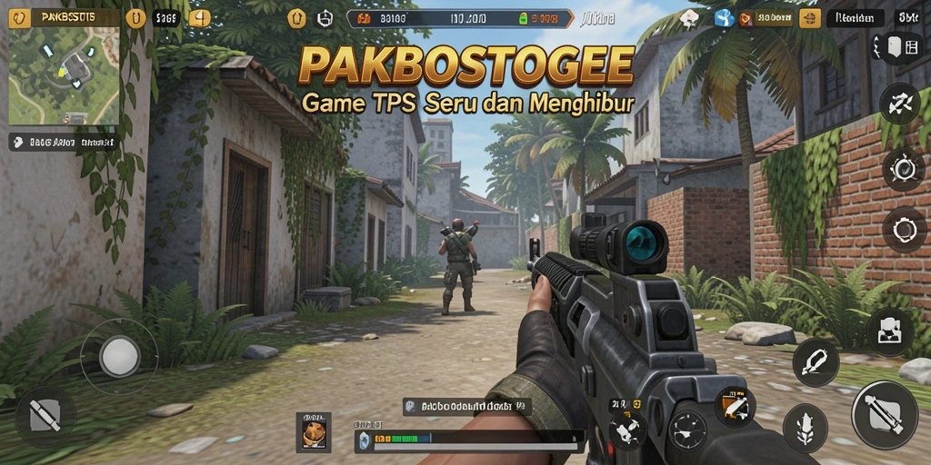Menampilkan aksi seru dalam gameplay PAKBOSTOGEL yang menegangkan.