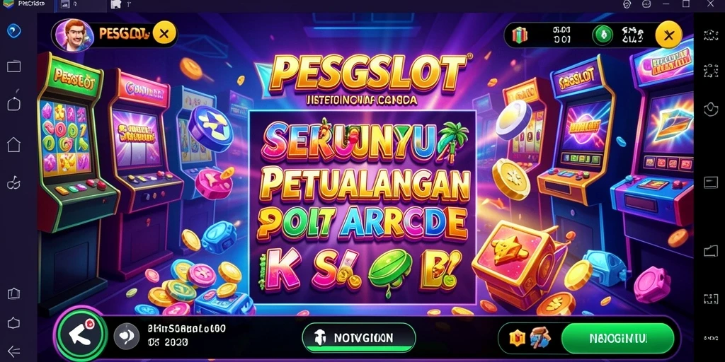 Screenshot dari gameplay PESGSLOT yang menampilkan keseruan permainan slot.