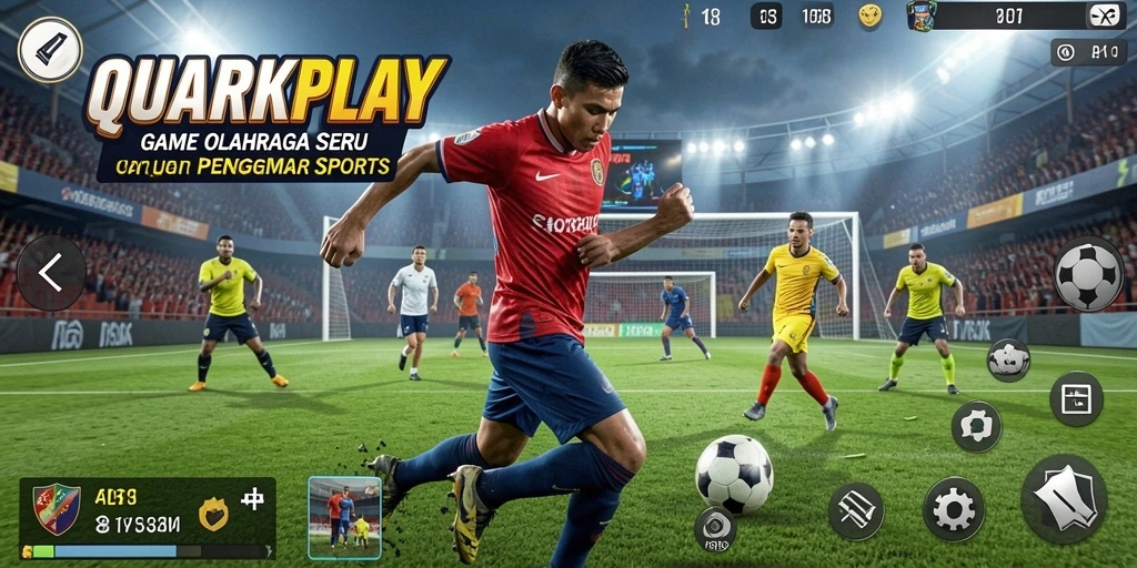 Tampilan menarik dari gameplay QUARKPLAY yang menegangkan.