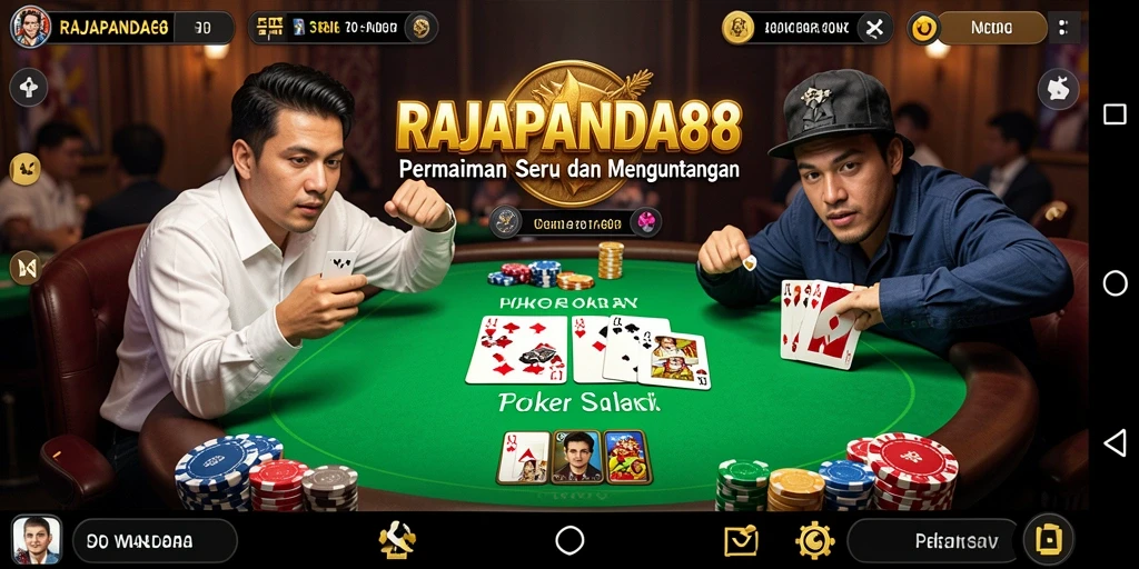 Tampilan menarik dan gameplay seru dari RAJAPANDA88.
