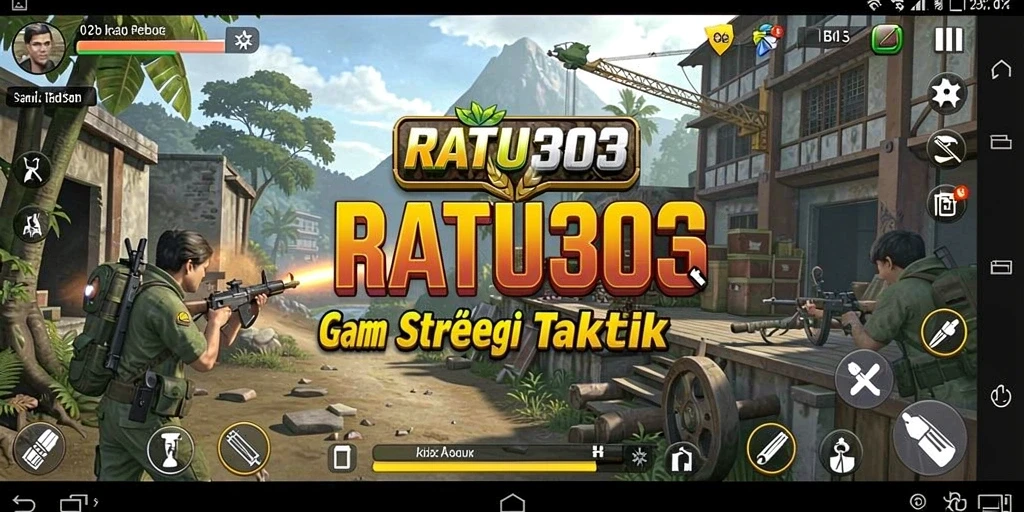 Tampilan gameplay <strong>RATU303</strong> menonjolkan pertarungan taktis yang menyenangkan.