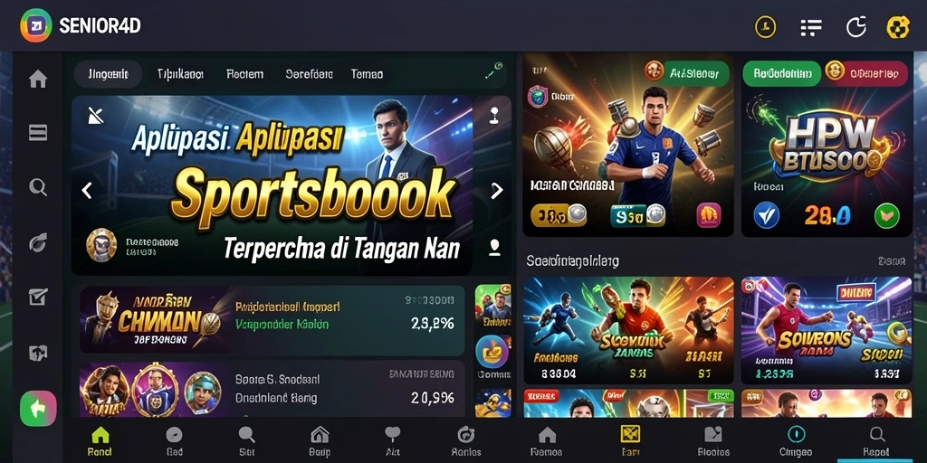 Tampilan gameplay SENIOR4D yang menarik dan interaktif.