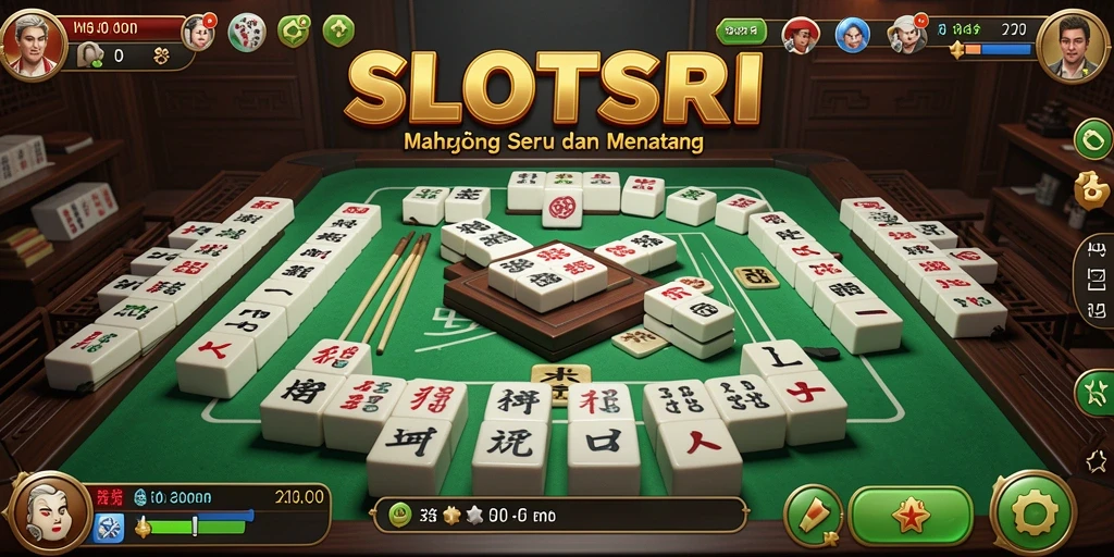 Tampilan gameplay SLOTSRI yang menarik dan penuh warna.
