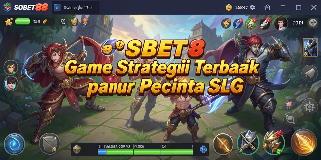 Tampilan menarik dari gameplay SLG di SOBET88.