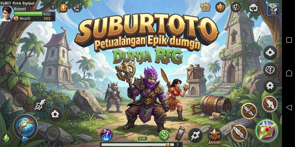 Tampilan aksi seru dalam gameplay SUBURTOTO yang menantang.