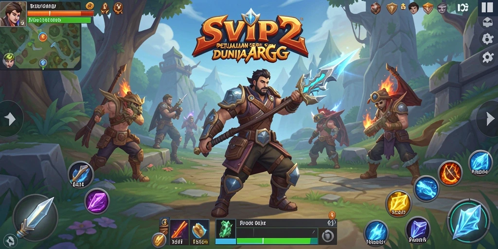 Gameplay dinamis dan seru dalam SVIP2 yang memukau.