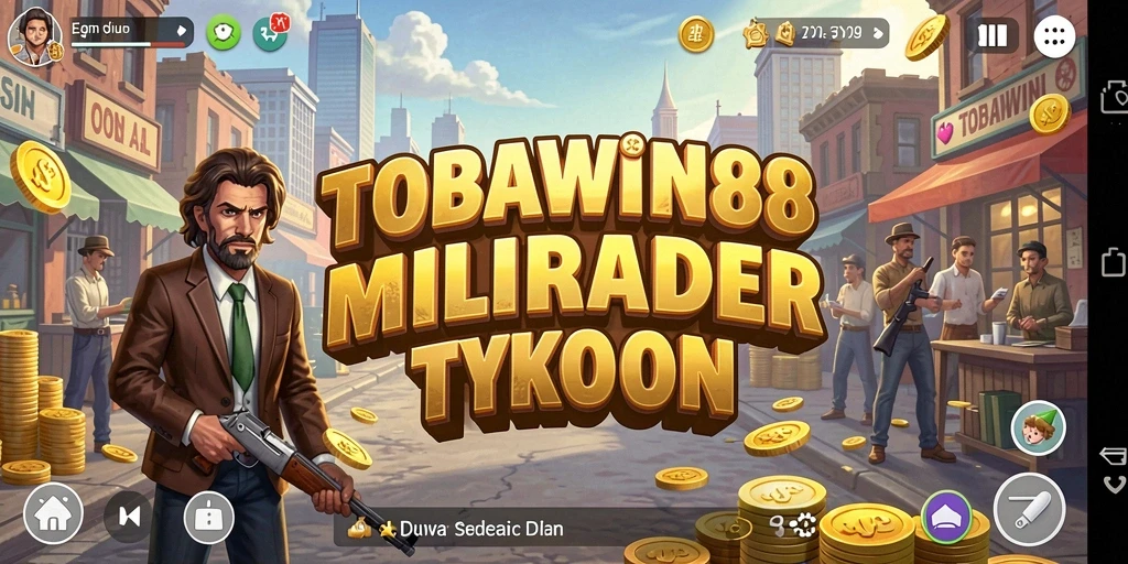 Gameplay seru TOBAWIN88 menampilkan strategi bisnis yang menarik.